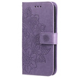 Cu clapetă pentru Xiaomi Redmi Note 13 5G, Mandala, violet