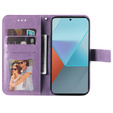 Cu clapetă pentru Xiaomi Redmi Note 13 Pro 5G, Mandala, violet