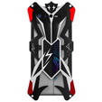 Husă blindată pentru Asus ROG Phone 6 5G, Aluminum Alloy, negru / roșu