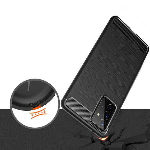 Huse pentru Samsung Galaxy A53 5G, Carbon, negru