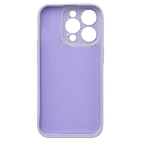 Husa pentru iPhone 15 Pro Max, Silicone Lite, violet