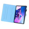 Husă pentru Lenovo Tab M10 Plus 10.6 Gen 3, cu clapetă, animal, albastru