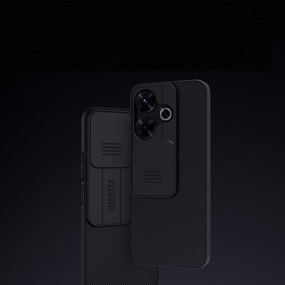Carcasă blindată Nillkin pentru Xiaomi Redmi 13, CamShield Pro, negru