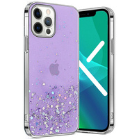 Huse pentru iPhone 13 Pro, Glittery, violet