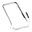 Husa LUPHIE pentru Nothing Phone 2a / 2a Plus, Armor Bumper, de argint