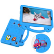 Husă pentru copii pentru Samsung Galaxy Tab A7 Lite 8.7 T220/T225, Cute Patterns, cu suport, albastru