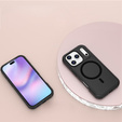 Husă MagForce pentru iPhone 17 Pro, pentru MagSafe, blindată, neagră