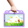 Husă pentru copii pentru Samsung Galaxy Tab S10 Lite / S10 FE / S9 FE, Cute Patterns, cu suport, violet