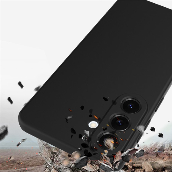 Husă din silicon Lite pentru MagSafe pentru Samsung Galaxy A57 5G, negru