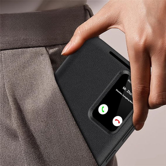 Husă tip portofel Smart View pentru Samsung Galaxy S25 FE