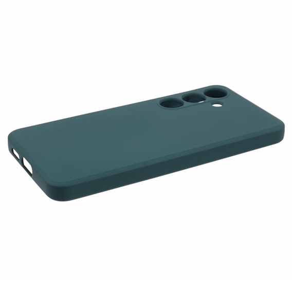 Husa pentru Samsung Galaxy S24+ Plus, Silicone Lite, verde închis