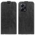 Cu clapetă pentru Xiaomi Redmi Note 12 Pro+ 5G, Flip, negru