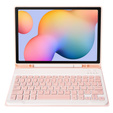 Carcasă + tastatură Samsung Galaxy Tab S6 Lite P610/P615 / S6 Lite 2022 10.4, Pen Slot, roz rose gold