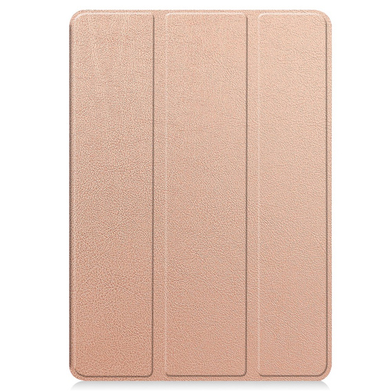 Husă pentru Lenovo Idea Tab 11" / Tab K11 11" (2 gen.), suport, Smartcase cu suport pentru stylus, auriu roz