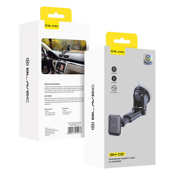 Suport magnetic pentru parbrizul mașinii pentru smartphone-uri