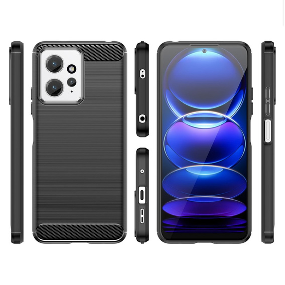 Huse pentru Xiaomi Redmi Note 12 4G, Carbon, negru