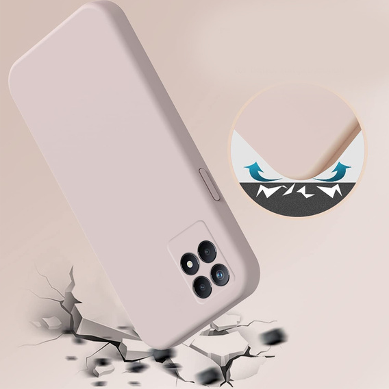 Husa pentru Realme 8i, Silicone Lite, roz