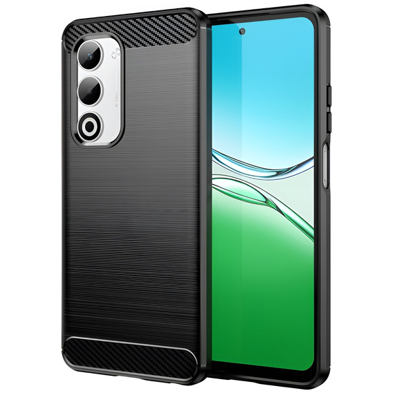 Huse pentru Oppo A5 5G / A5m, Carbon, negru