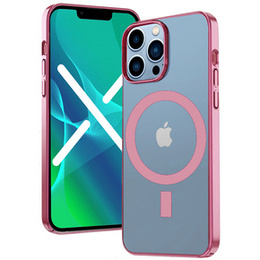 Huse pentru iPhone 13 Pro Max, ERBORD Hybrid MagSafe Case, albastru
