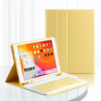 Carcasă + tastatură iPad 10.2 2019 / 2020 / 2021, galben