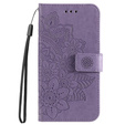Cu clapetă pentru Xiaomi Redmi 13C / Poco C65, Mandala Flower, violet