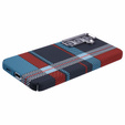 Carcasa pentru Samsung Galaxy S25+ Plus, Carbon Fiber MagSafe, albastru / roșu
