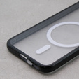 Carcasa Magnetic Dual Glass MagSafe pentru Samsung Galaxy S23, negru