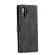Husa CASEME pentru Samsung Galaxy Note 10 Plus/5G, Leather Wallet Case, negru