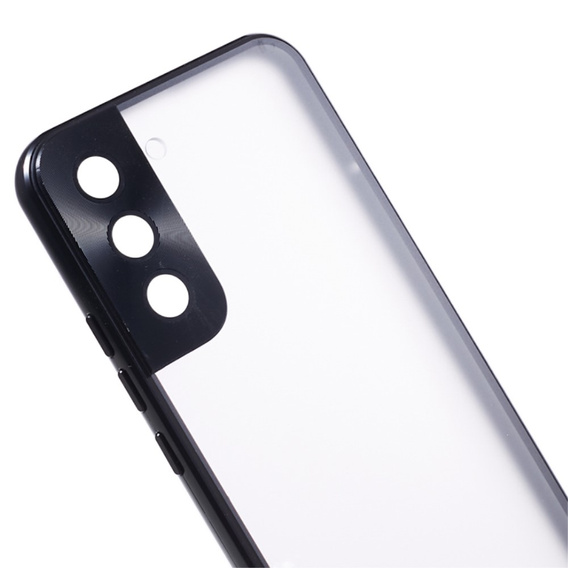 Husa pentru Samsung Galaxy S21, Magnetic Dual Glass, negru