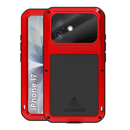 Carcasă blindată cu sticlă temperată pentru iPhone 17