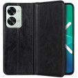 Husa cu clapetă pentru OnePlus Nord 2T 5G, Split Leather, negru