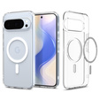 Carcasă Spigen Ultra Hybrid MagSafe pentru Google Pixel 10 Pro XL, transparentă/albă