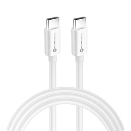 Cablu Forcell F-Energy USB-C la USB-C pentru încărcare rapidă QC4.0 PD 5A 100W 2 m