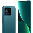 Husă din piele pentru Xiaomi 13, leather hybrid, verde
