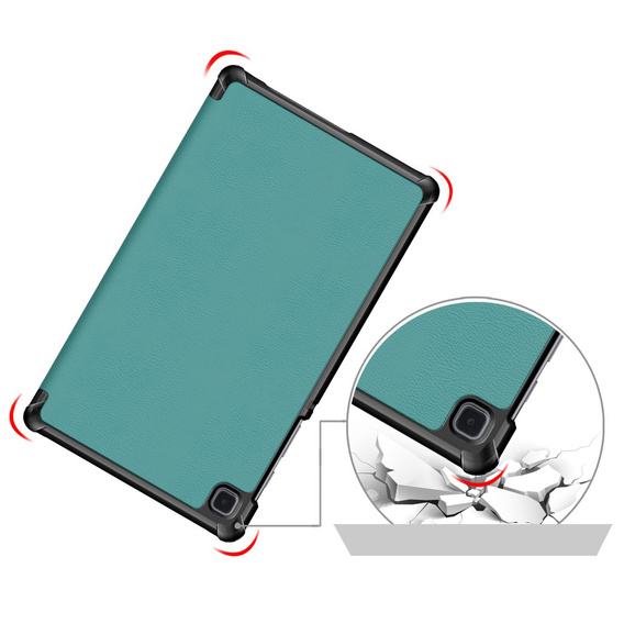 Husă pentru Samsung Galaxy Tab A7 Lite 8.7 T220 / T225, Smartcase, verde