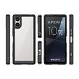 Huse pentru Sony Xperia 10 VI, Fusion Hybrid, transparent / negru