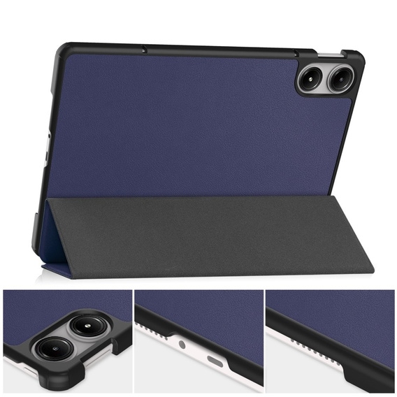 Husă pentru Xiaomi Redmi Pad Pro / Xiaomi Poco Pad, Smartcase, albastru închis