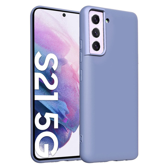 Husa pentru Samsung Galaxy S21, Silicone Lite, lavanda