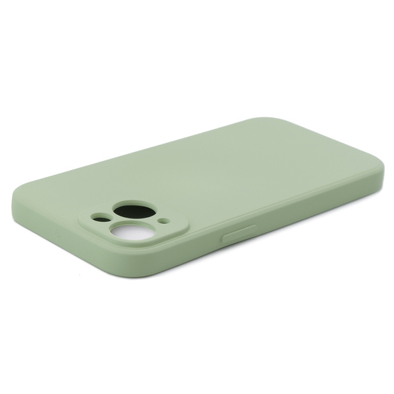 Husa pentru iPhone 15 Plus, Silicone Lite, verde