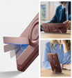Carcasă blindată pentru iPhone 16 Pro Max, Dexnor CamProtect MagSafe, roșu