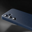 Husă cu clapetă pentru Samsung Galaxy S25, Smart View Wallet, albastru