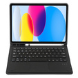 Carcasă + tastatură iPad 10.9 2022 10 Gen, TouchPad Pen Slot, negru