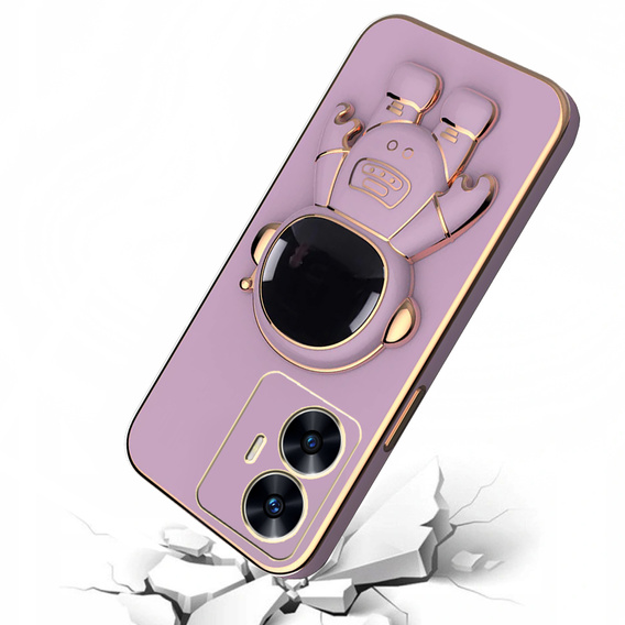 Huse pentru Realme C55, Astronaut, violet