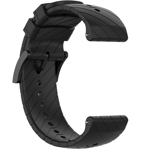 Curea universală din silicon 22mm, negru