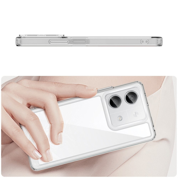 Huse pentru Xiaomi Redmi Note 13 5G, Fusion Hybrid, transparentă