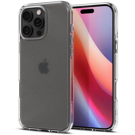 Carcasa Spigen pentru iPhone 16 Pro Max, Ultra Hybrid, transparentă + sticlă temperată 9H