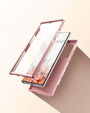 Huse pentru Samsung Galaxy S22 Ultra, Suritch Full Body Marble, roz