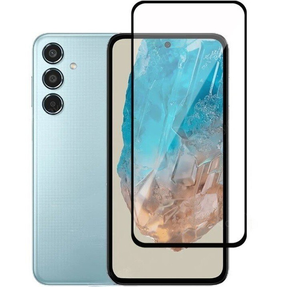 Sticlă călită 3D pentru Samsung Galaxy M35, cadru negru