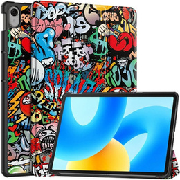 Husă pentru Huawei MatePad 11.5 2024, Smartcase, graffiti