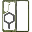 Urban Armor Gear Huse pentru Galaxy Z Fold 5 5G, Plyo MagSafe, transparent / verde